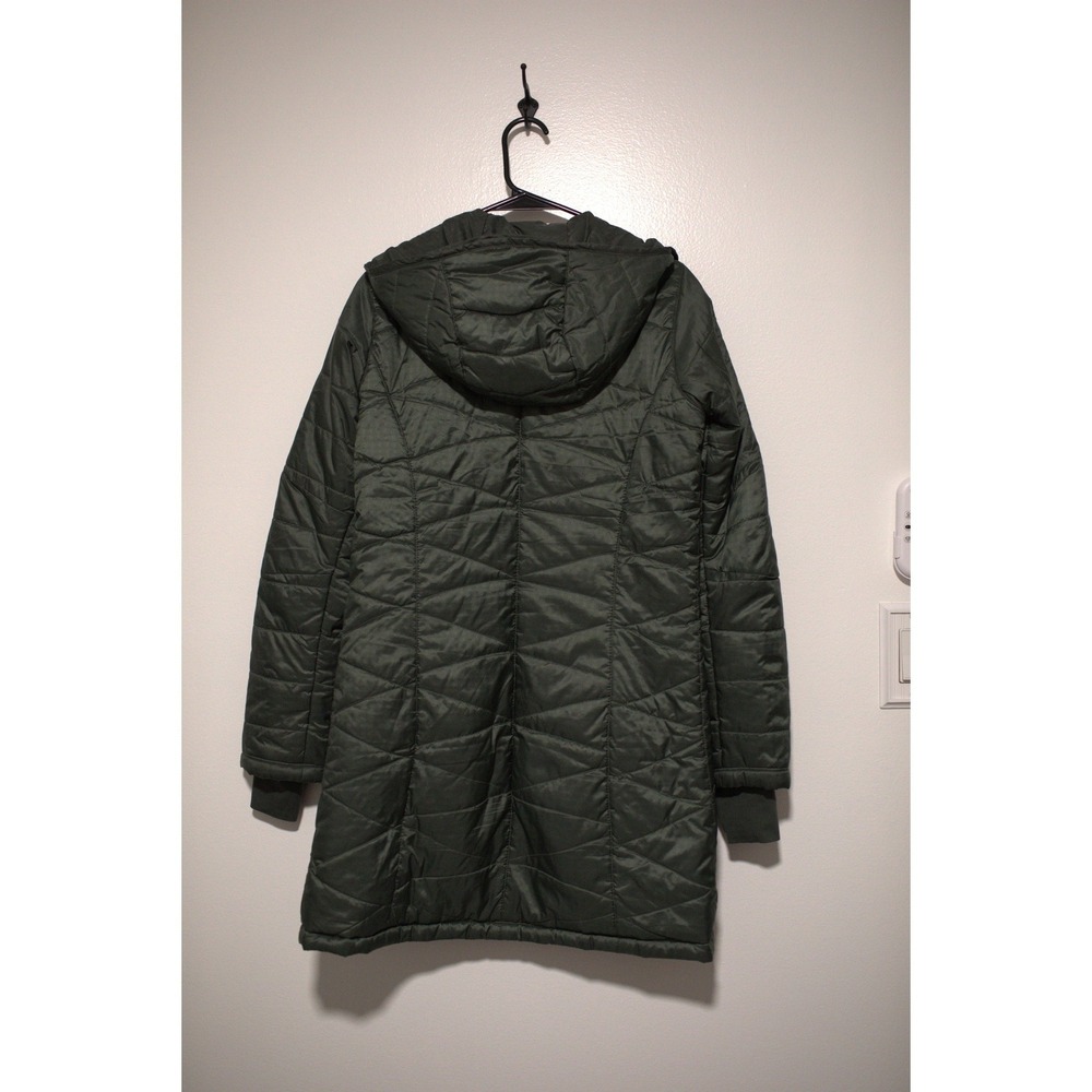 Columbia Mens Small Green Insulated Quilted Puffer Jacket Hooded - Picture 7 of 7